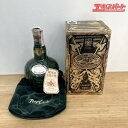 【未開栓品】 700ml ウイスキー ロイヤルサルート ROYAL SALUTE 21年 陶器ボトル グリーン 外袋・外箱付 ミスマ店【中古】