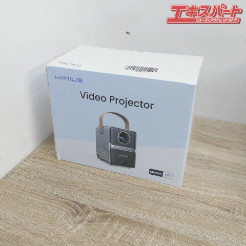 未使用品 WIMIUS Video Projector P61 プロジェクター ホームシアター 小型 前橋店【中古】