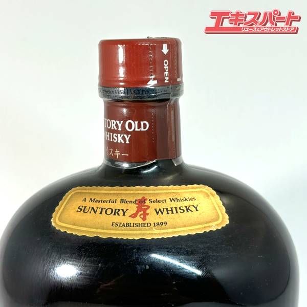 【神奈川県/群馬県/埼玉県限定発送】　サントリーオールドウイスキー　750ml　43％　湘南台店【中古】