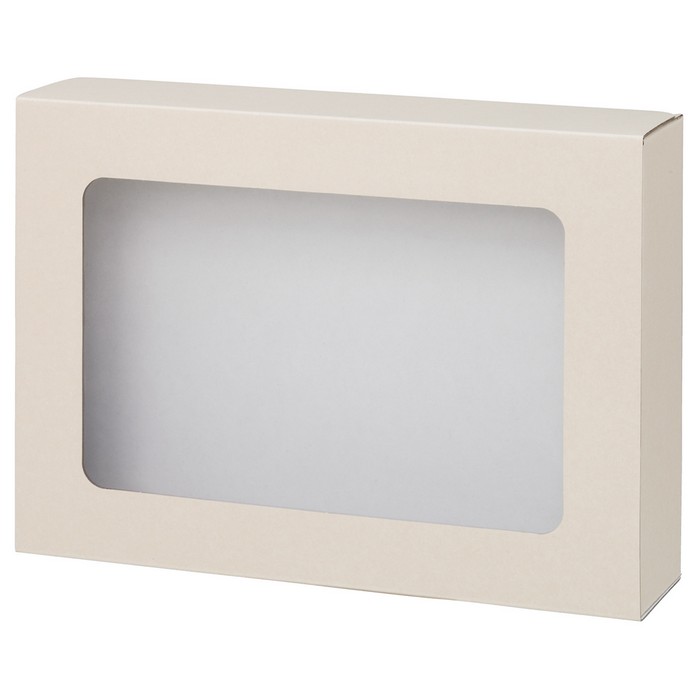 【5%OFFクーポン有り!11月30日限り】【10枚入り】窓付きギフトボックス 26×6×18.5cm送料無料 ラッピング 箱 ギフトボックス ギフト パッケー...