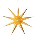 【10%OFFクーポン有り!5月25日限り】ポイントスターハンガー 大 ゴールド 1個クリスマス 飾り 装飾 雑貨 オブジェ 星 スター オーナメント