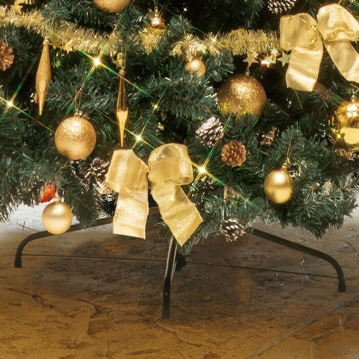即納最大半額 クリスマスツリー クリスマス おしゃれ オーナメント 北欧 Led 300cm 飾り デラックスツリーセット ゴールド H300 W165cm 1セット ストア エキスプレス 店 Www Meliore Ca