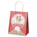 【5%OFFクーポン有り!マラソン期間中♪】【25枚入り】手提げ福袋 富士紋 20×12×25cmラッピング ギフト 紙袋 手提げ 業務用 福袋 正月 セール