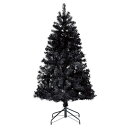 PVCクリスマスツリー ブラック スタンダード H180cm 1本クールな印象のブラックツリー。本体や枝やベースがすべて黒で個性的なクリスマスを演出します。クリスマスツリー 180cm ヌードツリー オーナメントなし シンプル