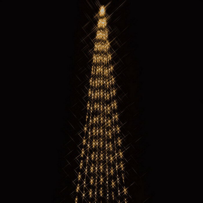 【1728球】LEDドレープライトロングサイズ(10m) ゴールド10メートルの超豪華ロングライト！壁面をダイナミックに彩り、街行く人にアピール！クリスマス イルミネーション 電飾 ライト LED ハロウィン 屋外 ナイアガラ