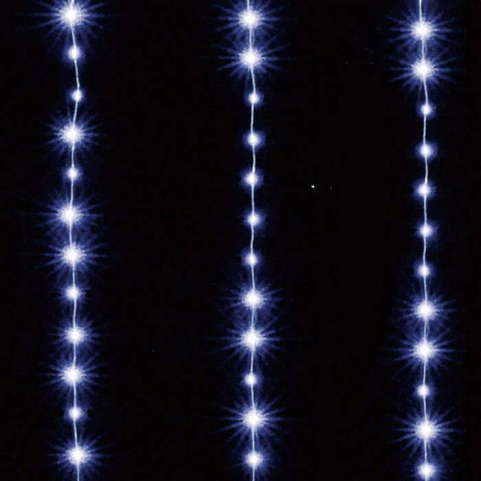Ledワイヤーチェイシングライト ホワイト 1個 クリスマス Ledライト ストア エキスプレス 店光が追いかけるように点滅して表情豊か クリスマス コードは目立ちにくいワイヤー状です 電飾 ホワイト クリスマス Ledライト