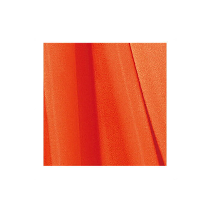 サテンシート 90cm幅×2m オレンジ 1枚シートで夏色の空間に簡単イメージチェンジ。テーブルクロスとして敷いたり、壁や天井に吊るしたり！生地 布 無地 ディスプレイ 布地 テーブルクロス サテン 装飾 ディスプレイ 光沢