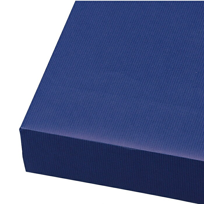 【100枚入り】包装紙筋入クラフト 半裁 ネイビーネイビーの筋入りクラフト紙でシンプルでおしゃれなラッピングに。父の日のギフトラッピングにおすすめの包装紙です。...