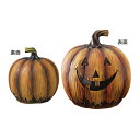 【5%OFFクーポン有り!マラソン期間中♪】パンプキンオブジェ フェイス L 1個ハロウィン かぼちゃ カボチャ オブジェ 置物 インテリア 飾り 装飾 ディスプレイ
