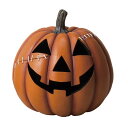 【5%OFFクーポン有り!マラソン期間中♪】スカーパンプキンオブジェ スマイル 1個ハロウィン かぼちゃ カボチャ オブジェ 置物 インテリア 飾り 装飾 ディスプレイ