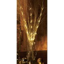 【5%OFFクーポン有り!マラソン期間中♪】【120cm】2WAYゴールドLEDバーチスツリー(ベース付き) 1個クリスマス 飾り 装飾 雑貨 オブジェ ライト