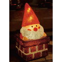 【5%OFFクーポン有り!11月1日限り】LEDモチーフ サンタの森 チムニー 1台送料無料 ライト 飾り 装飾 飾り付け led イルミネーション かわいい ...