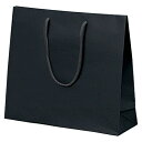 【5%OFFクーポン有り!6月1日限り】【10枚入り】カラー手提げ紙袋 黒無地 33×10×29cm紙袋 袋 おしゃれ 業務用 手提げ ラッピング ギフト 黒