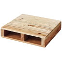 【5%OFFクーポン有り!6月1日限り】木製パレット 45×45cm 1台陳列台 販売台 店舗用 ディスプレイ 木製 杉 正方形 無塗装 すのこ DIY