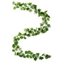 【5%OFFクーポン有り!5月16日1:59まで】【3本セット】デラックスグリーンガーランド グレープ 送料無料 フェイクグリーン 観葉植物 フェイク リアル ...
