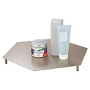 スチール製六角ディスプレイ 大 1台落ち着いた色味で高級感のあるゴールド塗装のディスプレイシリーズ。売場を華やかに演出します。シリーズ使用で統一感を。送料無料 ...