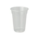 【50個入り】透明PETカップ 約270ml(9オンス)PET樹脂製の、透明度の高いプラスチックカップ。お菓子や果物などいろいろな用途で使用できます。送料無料 ...
