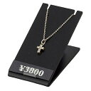 【10個入り】アクリルL字スタンド 黒マット クリップ付きプライスカードが挟めます。送料無料 台紙 ハンドメイド ギフト ディスプレイ ピアス イヤリング