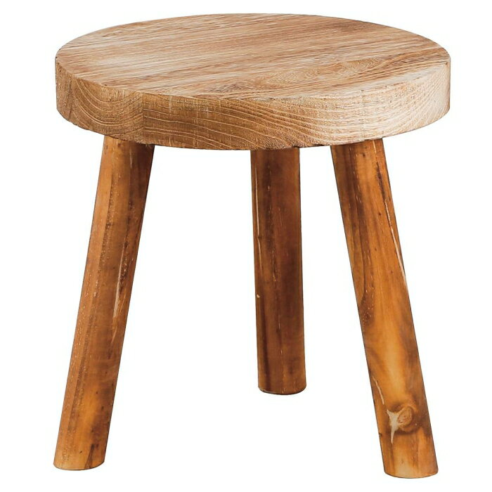 ランバージャックスタンド ラウンド ナチュラル 1個雰囲気のある木製テーブル。フェイクグリーンの台座に。送料無料 テーブル ディスプレイ 什器 陳列台 おしゃれ 店舗