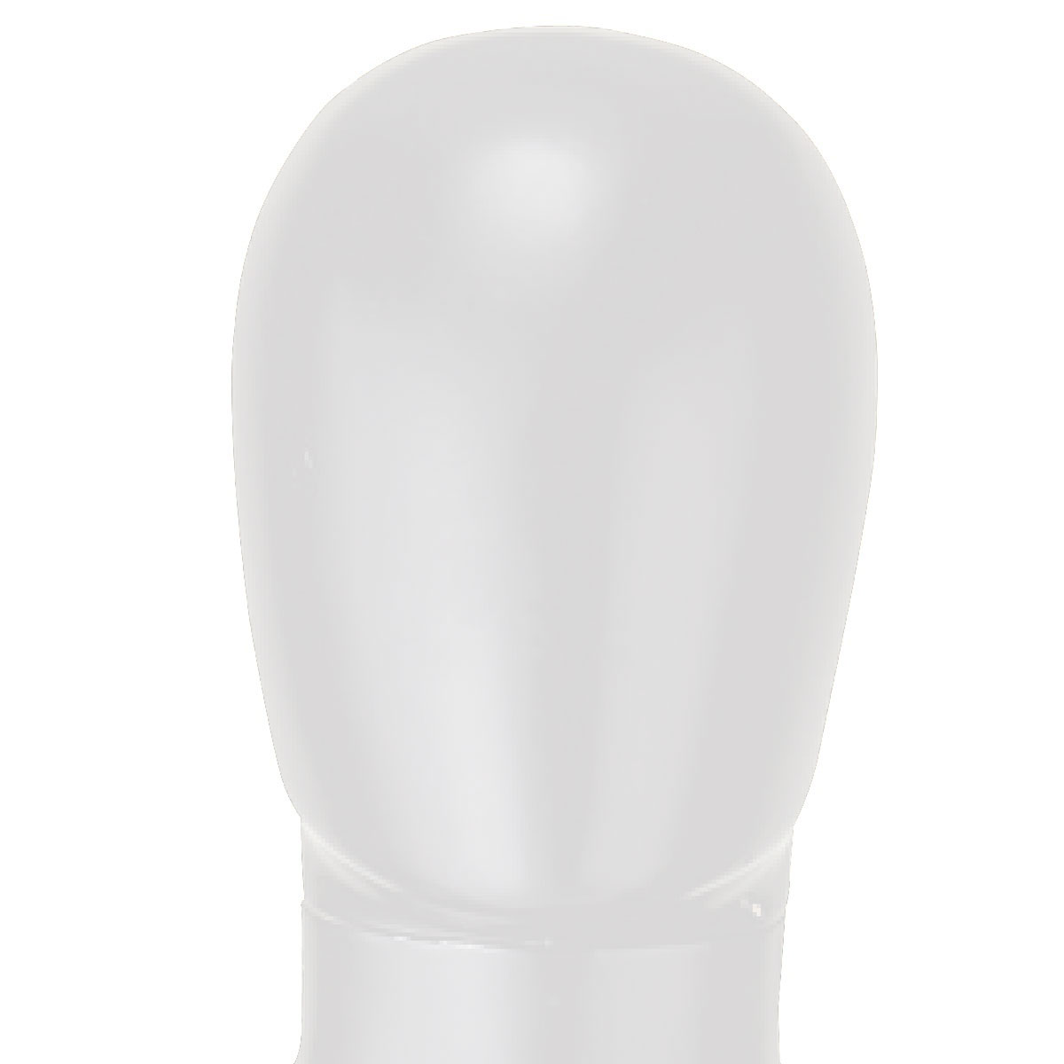 【5%OFFクーポン有り!ブラックフライデー期間中♪】PP製全身マネキン用頭部パーツ 紳士 白 1個送料無料 マネキン トルソー メンズ 男性 紳士 撮影用