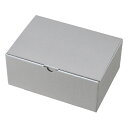 【10枚入り】ギフトボックス シルバーグレー 26×18.5×10.5cmプチギフトにぴったりの商品が引き立つ、シンプルで上品な無地のボックスです。送料無料 ラ...