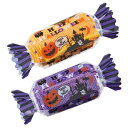 【5%OFFクーポン有り!7月15日限り】【100枚入り(2色アソート)】ハロウィンキャンディタオルハンカチ景品 くじ引き イベント 子供会 パーティ ビンゴ ハロウィン お子様ランチ