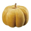 ファブリックパンプキンS イエロー 1個ファブリック素材のかぼちゃのオブジェはナチュラルで優しい雰囲 ...