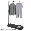 【10%OFFクーポン有り!5月15日限り】クロームメッキハンガーラック 角パイプ W120cm 1台ハンガーラック シンプル 業務用 頑丈 パイプハンガー コ...