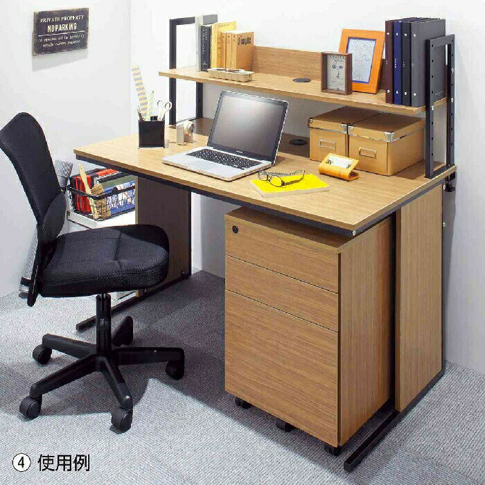 木製ワーキングデスク ホワイト W100×D60cm 1台オフィスデスク 事務机 平机 パソコンデスク w1000 幅100cm