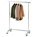 【10%OFFクーポン有り!5月15日限り】高耐荷重ハンガーラック W120cm 1台ハンガーラック シンプル 業務用 頑丈 パイプハンガー コートハンガー 伸...