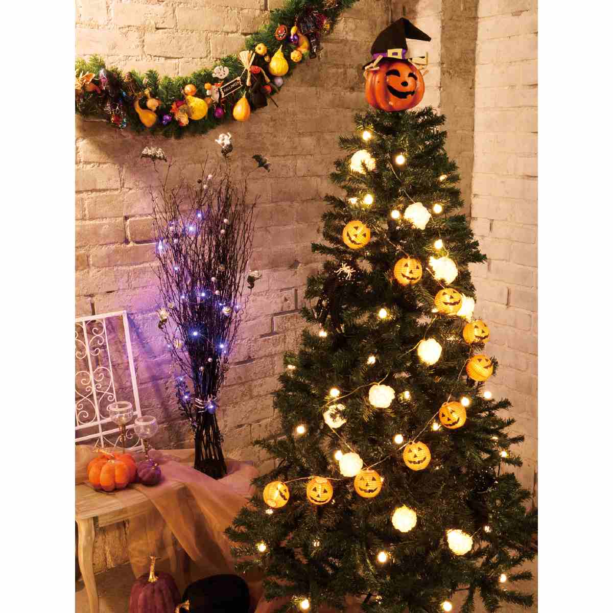 LED�ϥ�������ĥ꡼���å� �⤵150����75cm���ܥ����ե��ܡ���Υ����ʥ��Ȥ����åȤˤʤä�LED�ϥ�������ĥ꡼���åȤǤ��������ʥ��Ȥ��դ��ؤ���Х��ꥹ�ޥ��ĥ꡼���ѿȡ�����̵�� ���� �ѡ��ƥ� ����ߥ͡������ �ǥ����ץ쥤 ����
