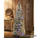 スノーポップアップライトクリスマスツリー 高さ180×幅70cm 1セットライトを巻き付け不要の、伸ばすだけで簡単設置のポップアップツリーです。送料無料 ライト...