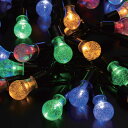 【LED50球】モチーフキャップライト バブルミックス 1セット色や輝きの変化、カタチが楽しい様々なライトが集結!点滅パターンが選べるかわいいバブルスターライト...