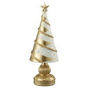クリスマスツリーオブジェ ゴールドライン 1個送料無料 クリスマス 飾り 装飾 オブジェ 置物 クリスマス雑貨 雑貨