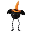 【5%OFFクーポン有り!マラソン期間中♪】フェルトコウモリ足ブラドール オレンジ 1個送料無料 ハロウィン 飾り 小物 ディスプレイ オブジェ 装飾 グッズ