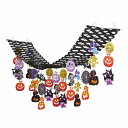 【5%OFFクーポン有り!マラソン期間中♪】ファントムハロウィンプリーツハンガー 1枚送料無料 店舗 飾り 装飾 吊り下げ ディスプレイ 天井 天井飾り