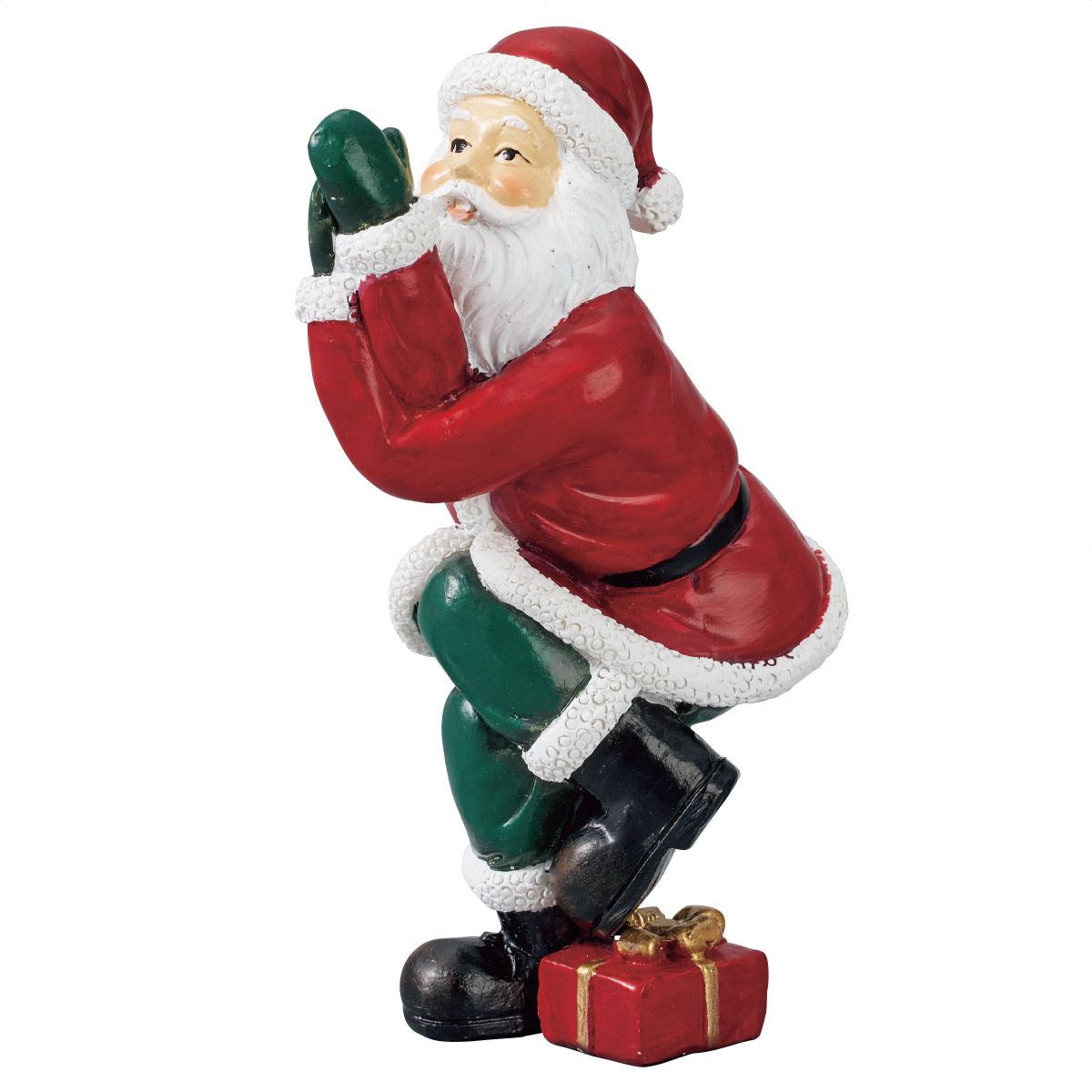 【5%OFFクーポン有り！ブラックフライデー期間中♪】ヨガデコレーション ワシのポーズ 1個送料無料 クリスマス 飾り 装飾 オブジェ 置物 クリスマス雑貨 雑貨 サンタクロース