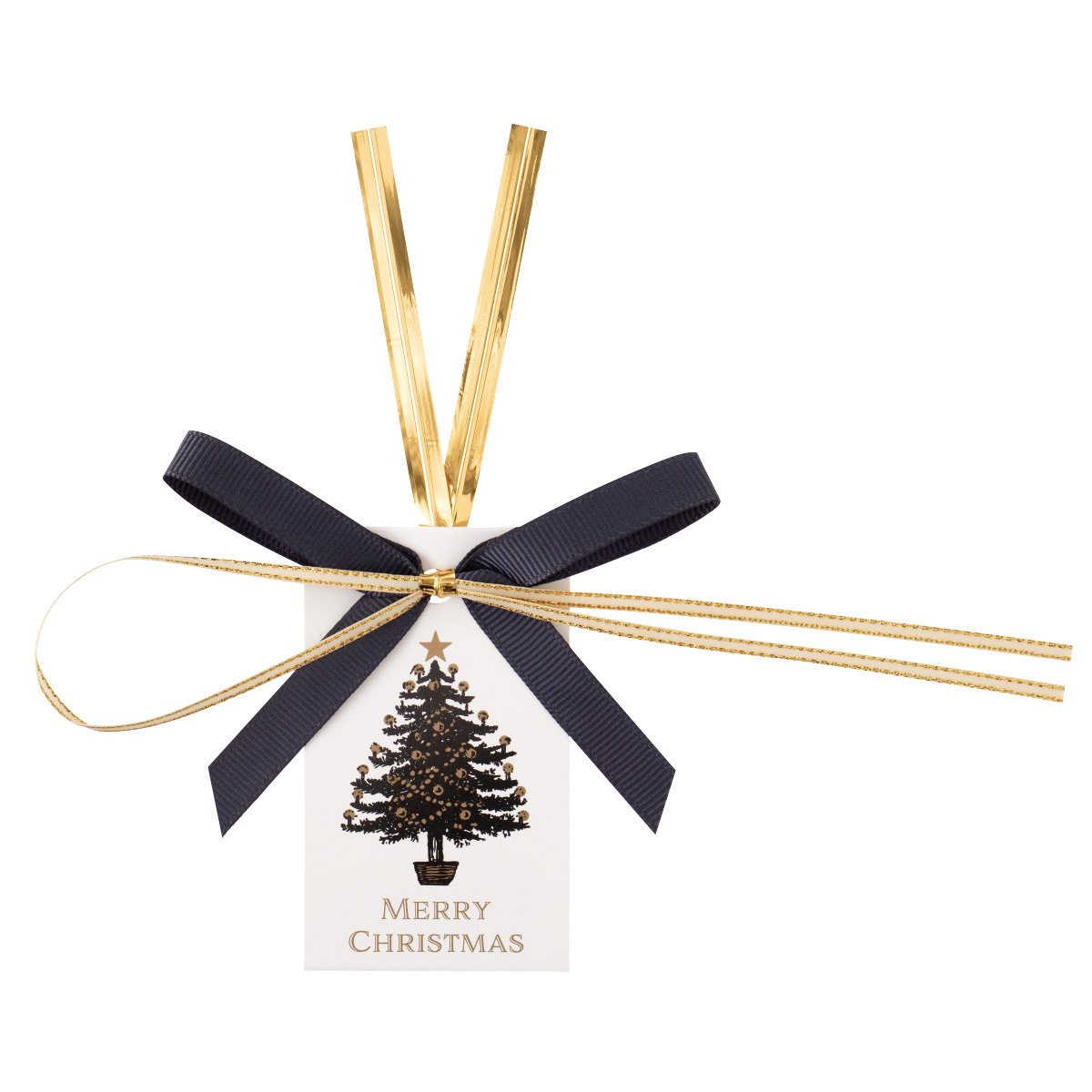 【10個入り】クリスマスワイヤータイ モノトーンクリスマスプレゼントをより華やかにしてくれるラッピングアイテムです。かわいいタイでギフトバッグを結んでおしゃれな...