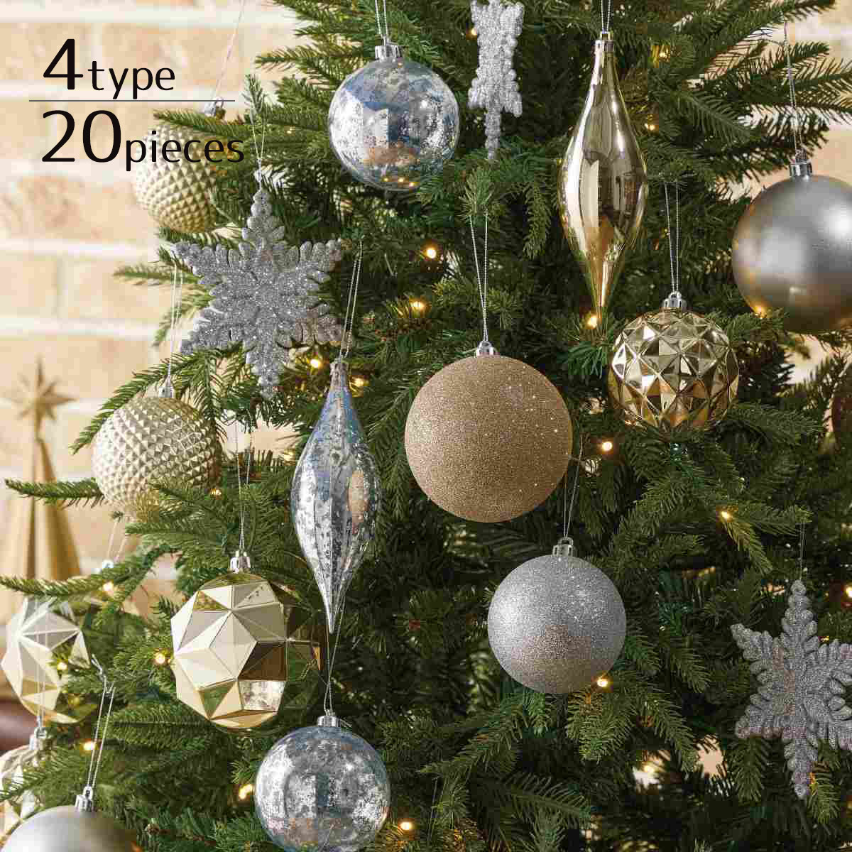 楽天市場】雪 の 結晶 オーナメント ゴールドの通販