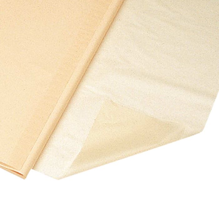 薄葉紙 アイボリー 半裁 79×54.5cm商品を保護するためのインナーラップとして最適な薄葉紙です。 また、ノベルティグッズなどをふわっと包んだり、不定形な物をラッピングするのにも最適です。包装紙 薄葉紙 ラッピング ギフト 薄紙 無地 半裁 白