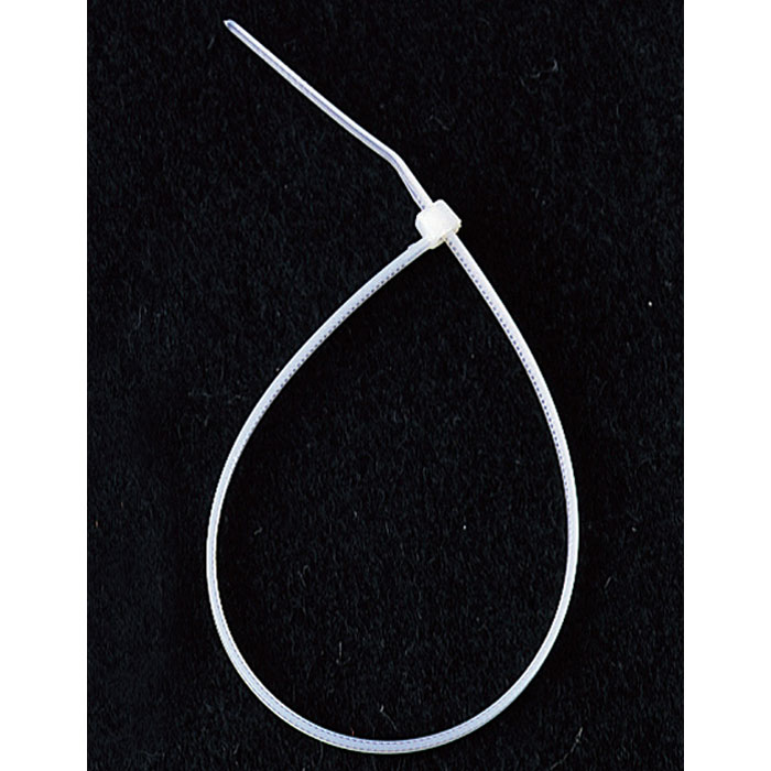 【100本入り】結束バンド 長さ19cm透明シートなどの固定用に。結束バンド 格安 100本 9mm以上