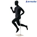 【5%OFFクーポン有り!11月1日限り】紳士フレキシブルマネキン 黒 1台送料無料 トルソー メンズ 男性 紳士 M 全身 腕付 撮影用 アパレル