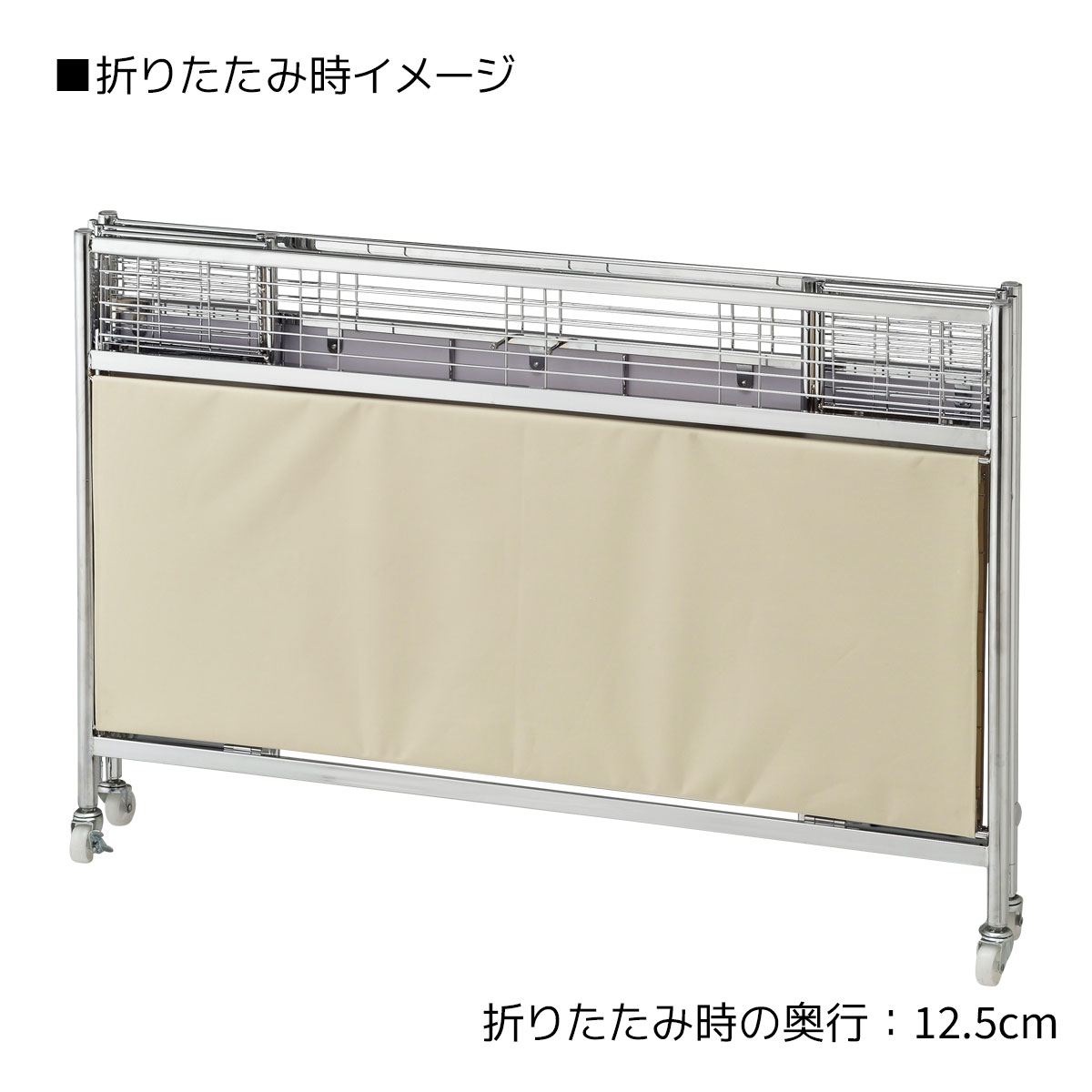 中折れワゴン ブラックフレーム W90cm ブラックテント 本体 1台セール販売の必需品！豊富なオプションであらゆる売場に対応可能！陳列台 店舗用 陳列ワゴン ワゴン キャスター 折りたたみ 業務用 販売台 store-express-10019431 ストア・エキスプレス 楽天市場店 サンプル画像3