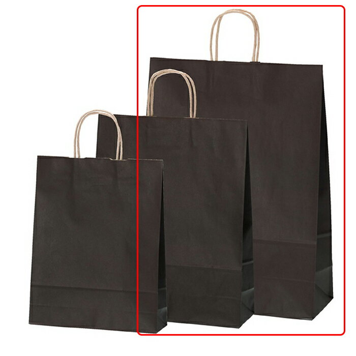 【50枚入り】手提紙袋 ブラウン 38×15×50cmコストパフォーマンスが魅力。上品で落ち着いたブラウンが、シーンを選ばず使いやすいと大評判です。紙袋 袋 おしゃれ 業務用 手提げ ラッピング ギフト 茶色