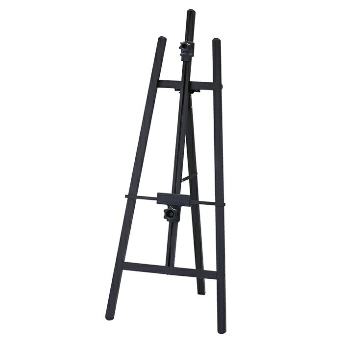 【5%OFFクーポン有り!ブラックフライデー期間中♪】アルミイーゼル ブラック 1台アルミ イーゼル 軽い 軽量 折りたたみ メニューボード カフェ パネルスタ...