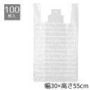 【5%OFFクーポン有り!11月1日限り】【100枚入り】レジ袋 フロスト 30×55×横マチ15cmギフト バッグ ラッピング 袋 おしゃれ 手提げ ポリ袋 レジ袋 かわいい