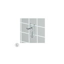 【5%OFFクーポン有り!7月15日限り】【10本セット】ネット用フック (直径5mm) クローム L5cm陳列用 フック 吊り下げ ラック ネット 網 ディス...