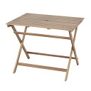 アカシア 折りたたみテーブル W90cm 1台美しい木目のアカシア材をオイル仕上げによって深みのある風合いに。折りたたむこともできるので限られたスペースで使う際にも便利です。ガーデンテーブル 木製 おしゃれ 屋外 バルコニー ベランダ セット