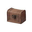 【10%OFFクーポン有り!5月25日限り】木製シャビーシックトランクボックス ブラウン W12cm 1個木製 ボックス 収納 箱 おしゃれ インテリア雑貨 ア...