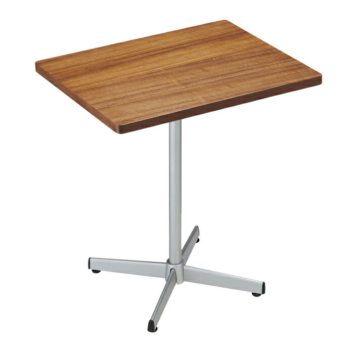 カフェテーブル アカシア シルバー脚 1台ここでしか買えない！ストア・エキスプレスオリジナル商品 組み立て簡単！天板と支柱を固定して脚に差し込むだけ！カフェ テーブル 木製 おしゃれ テラス
